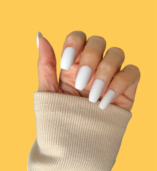 Matte Coffin White