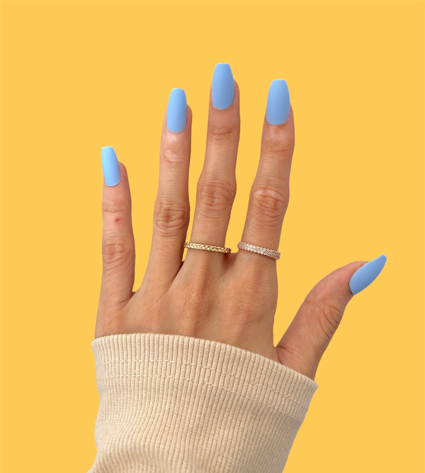 Matte Coffin Sky Blue