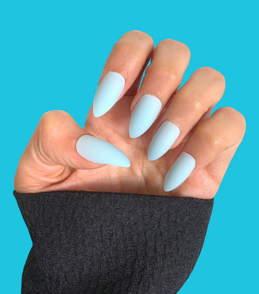 Matte Almond Sky Blue